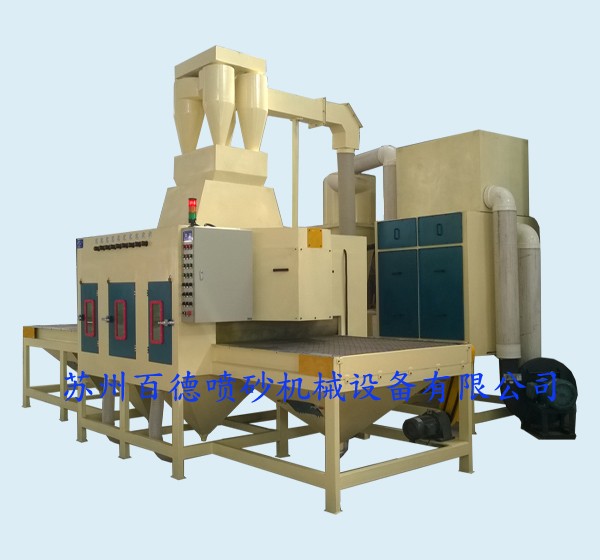 鈦網(wǎng)、鈦板自動噴砂機